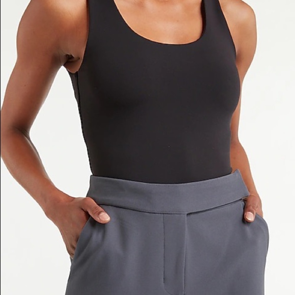 Express Body Contour Scoop Neck Bodysuit